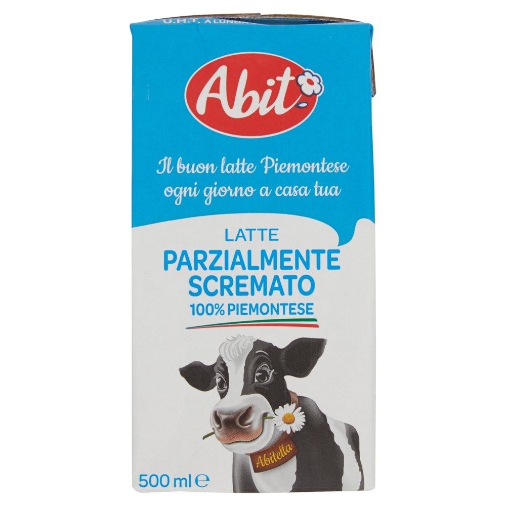 Latte Parzialmente Scremato 100% Piemontese, 500 ml
